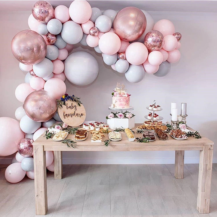 Wedding Birthday Party Celebration Decoration Inflatable Balloon with Garland Arch Kit