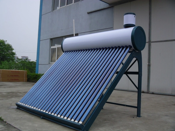 Color Steel Compact Solar Hot Water Heater Domestic Energy System