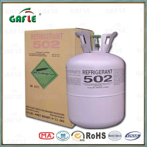 Gas refrigerante R406A para aire acondicionado de coche