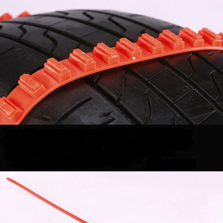 10PCS/Packing Plastic Anti-Skid Snow Car Tire Chains, Anti-Slip Car Tire Binding Nylon Zip Ties