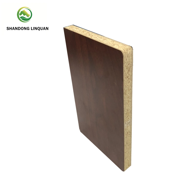 Hot Sale 1830*2500mm 16mm 18mm Wood Grain Melamine Particle Board for Chile Market