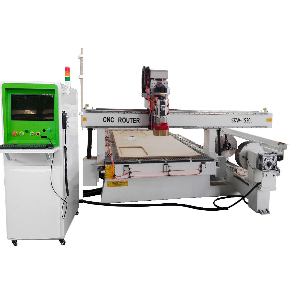 1325 Muebles de Cocina de Puerta de Madera haciendo ATC CNC Router con Cambio de herramientas automáticas