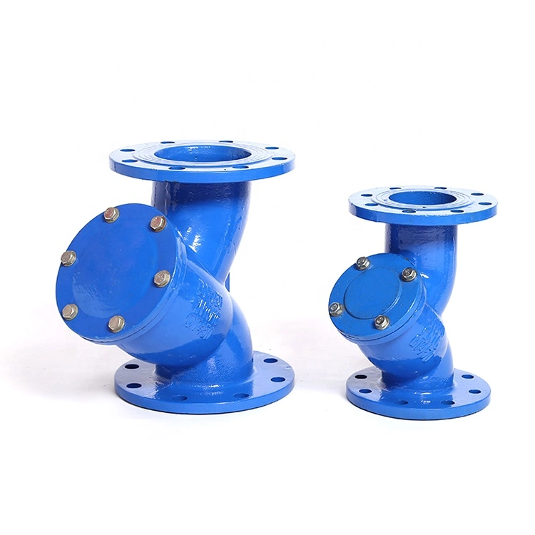 Pn16 DN100 Cast Iron Y-Striner Valve for Water (صمام مصفاة Y للحديد المصبوب من Pn16