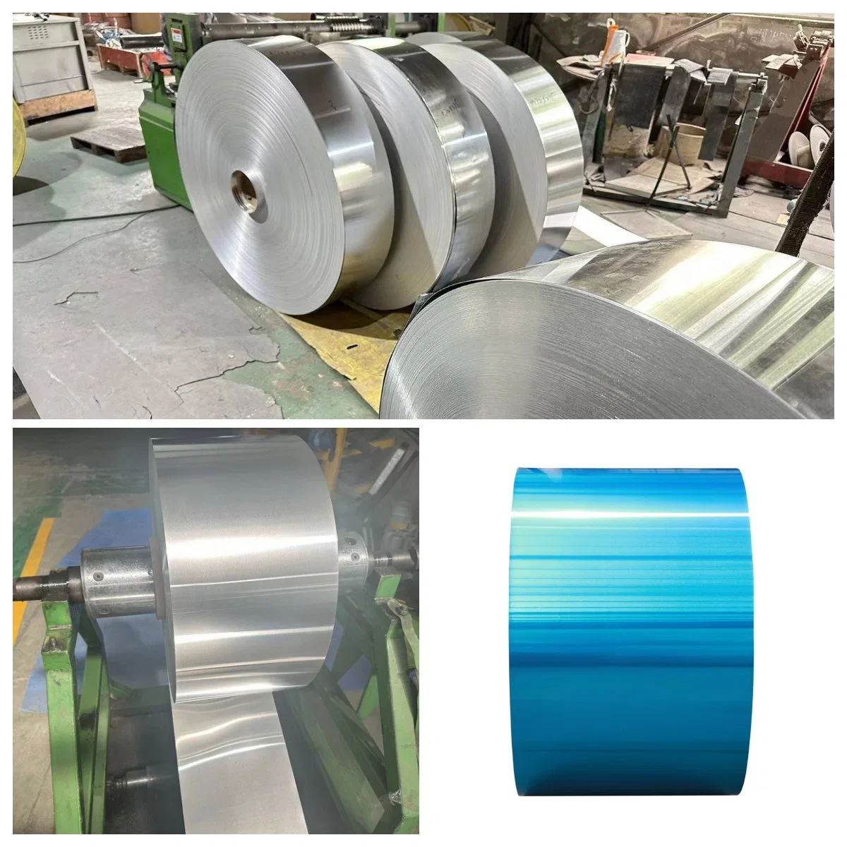 8011 1100 Anti-Corrosion Aluminum Foil Aluminum Coil Aluminum Strip with Coating