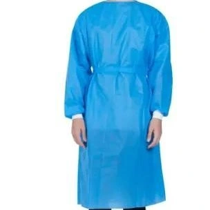 Siny Protective Surgical Supplies Materials Disposable PP PE Coated Isolation Gown