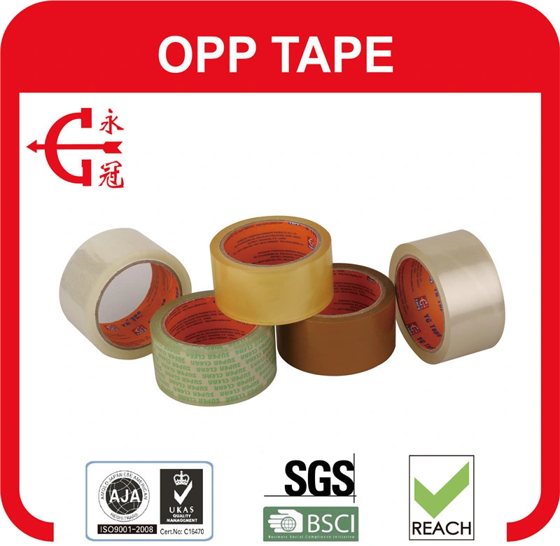 Self Packing Tape Transparent Clear OPP Acrylic BOPP Jumbo Roll Adhesive Tape