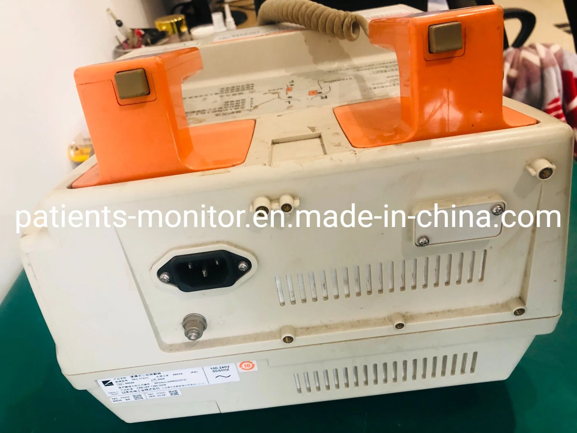 Nihon Kohden Cardiolife Tec-7721 C Defibrillator Machine Used for Sale