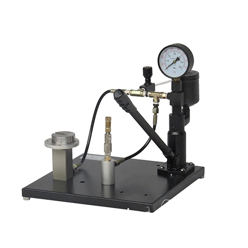 University Educational Equipment Dead Weight Pressure Gauge Calibrator Fluid Vertical Hydrodynamics Lab