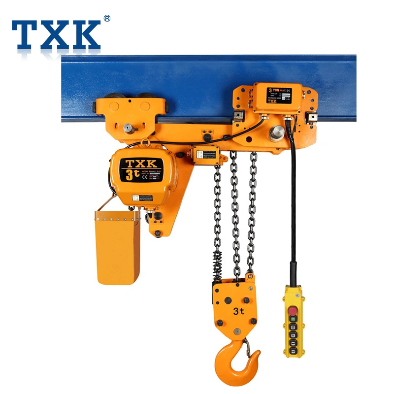 3 Load Chains 3t Ultra Low Headroom Electric Hoist