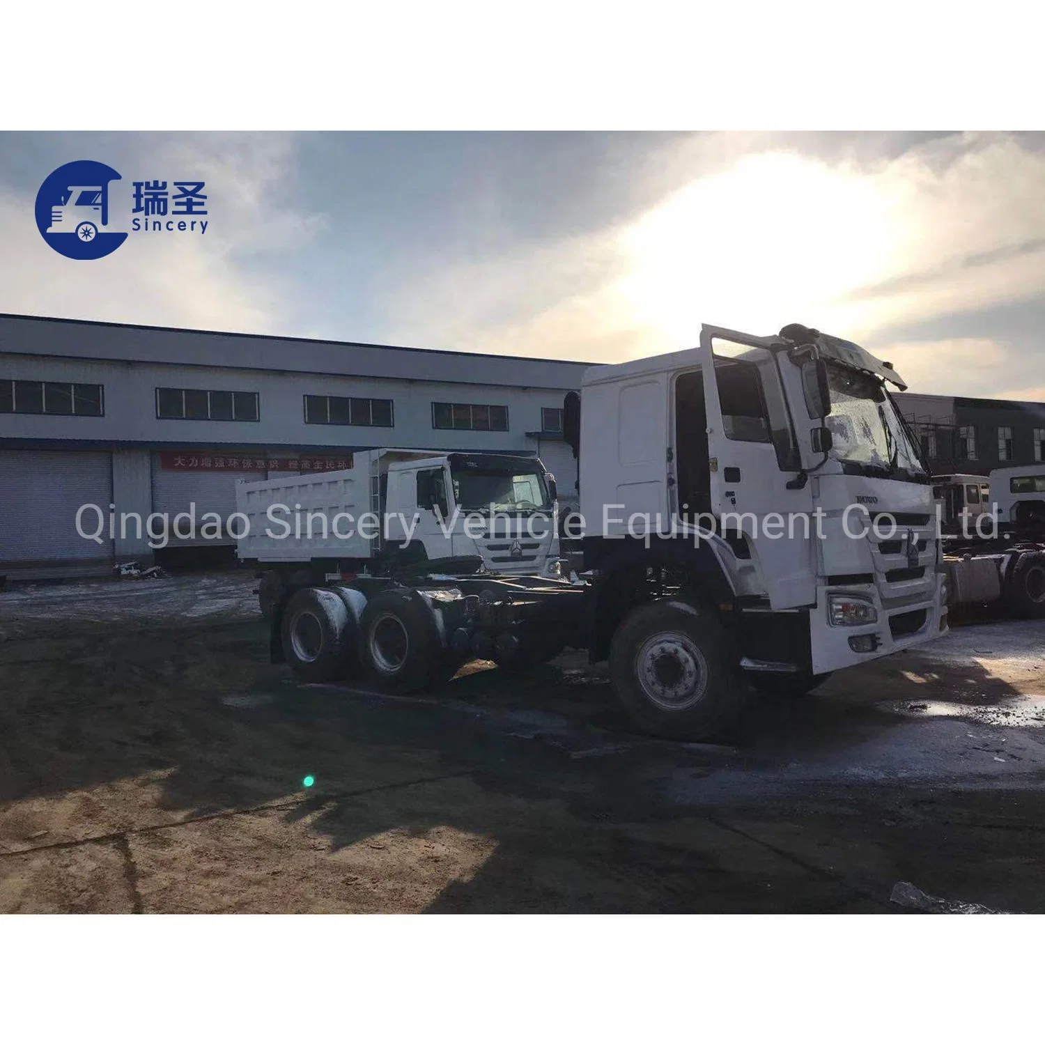 Used Truck High quality/High cost performance  to Africa Sinotruk HOWO 6*4 and 8*4 371HP--375HP Tractor Truck 10 Wheels 12 Wheels Used Dump Truck