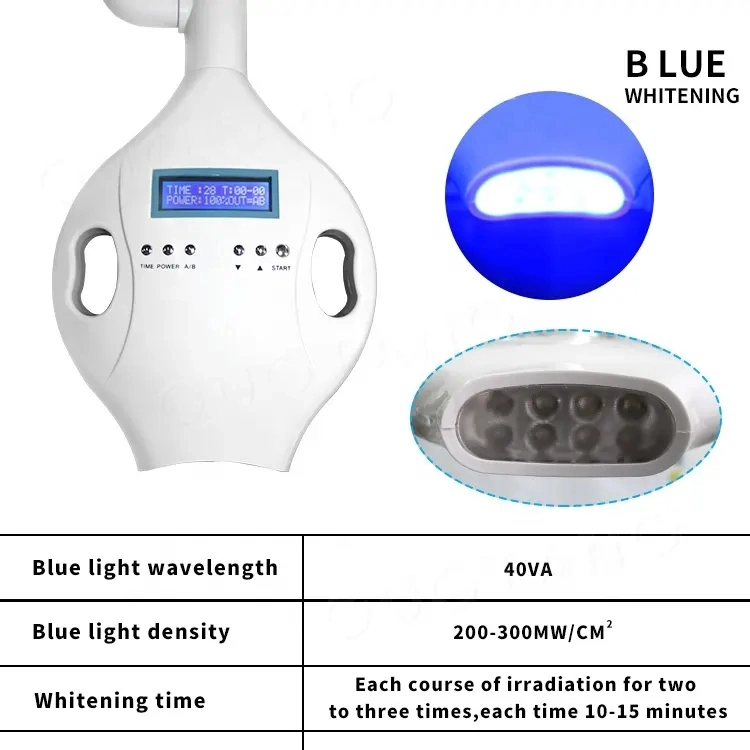 Machine Lamp Light Laser Tooth Gel Whitener LED Teeth Whitening Home Kit