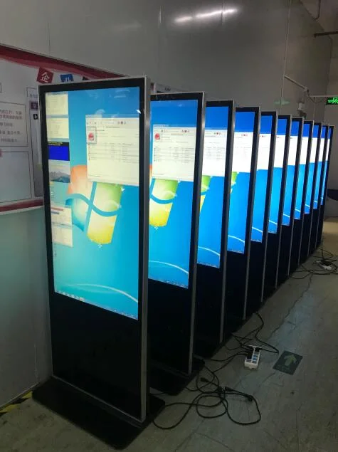 Tela de toque LCD equipamento de marketing eletrônico de publicidade para a piscina