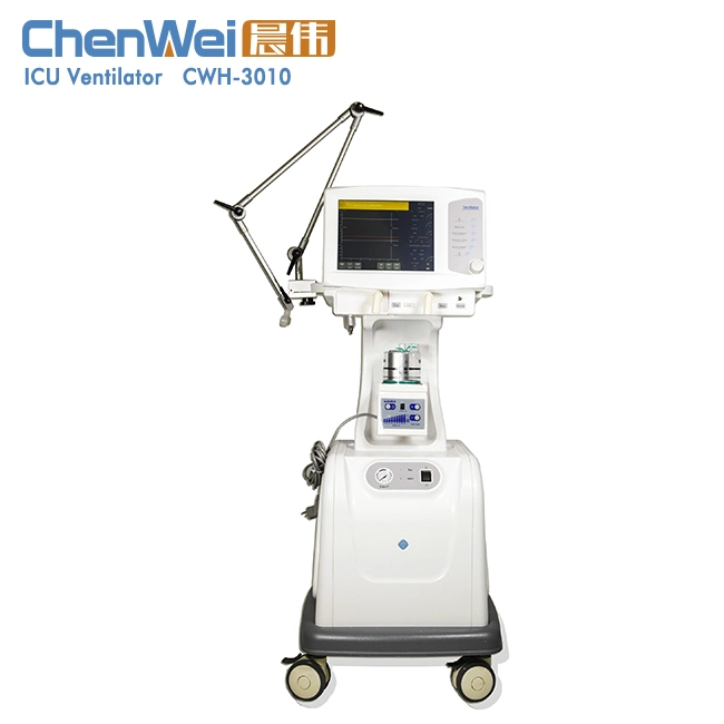 Medical Respiratory Chenwei ICU Medical Ventilator Machine Cwh-3010 for Adult and Infant