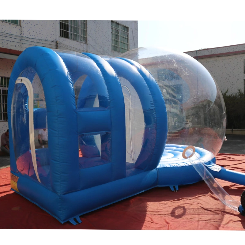 Buena calidad Inflatable barato Bounce House Tamaño humano bola de nieve