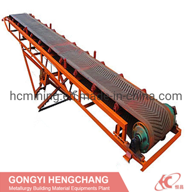 Mining Indsutrial Steel Gold Ore Stone Pebble Rubber Belt Conveyor