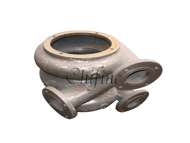 Ductile Iron Pump Body Part by Sand Casting