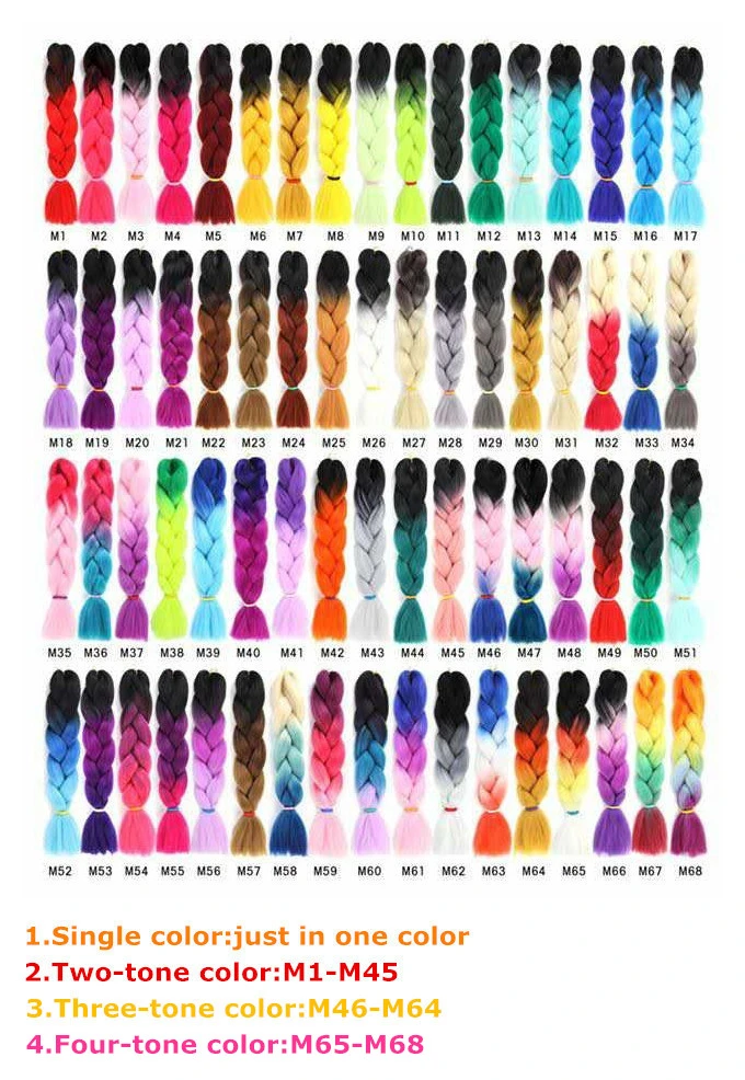 Wendyhair Wholesale/Supplier Jumbo Braids Synthetic Hair Extensions Braids Xpression Braiding Hair