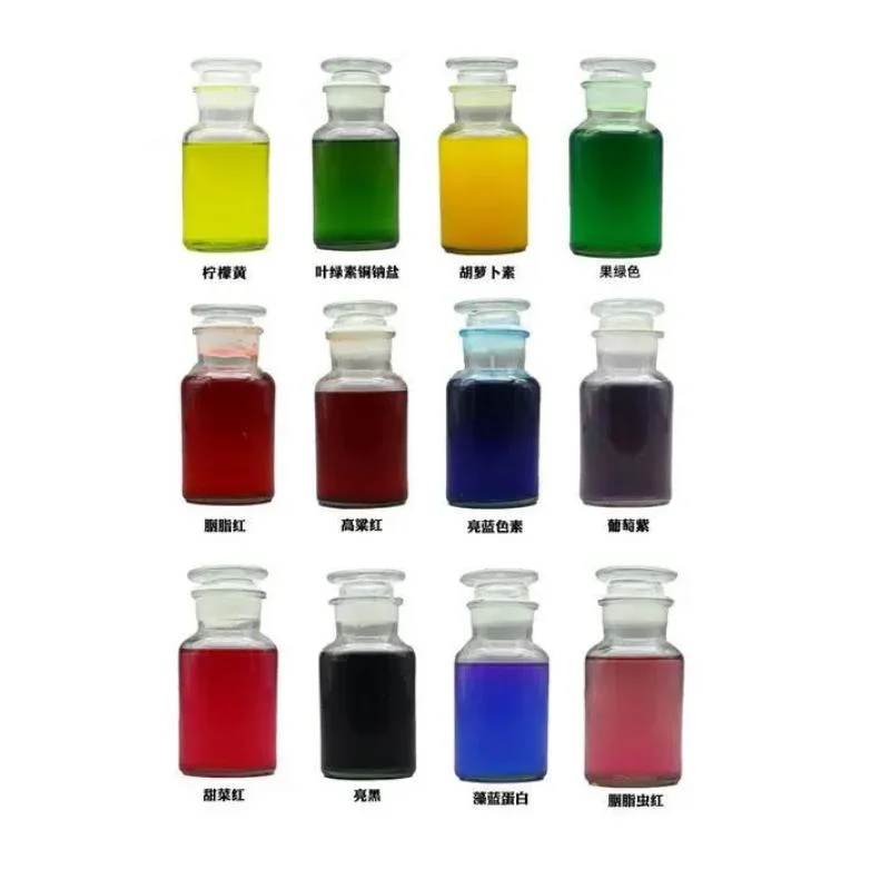 Natural Food Grade Various Colors Pigments Food Colorants