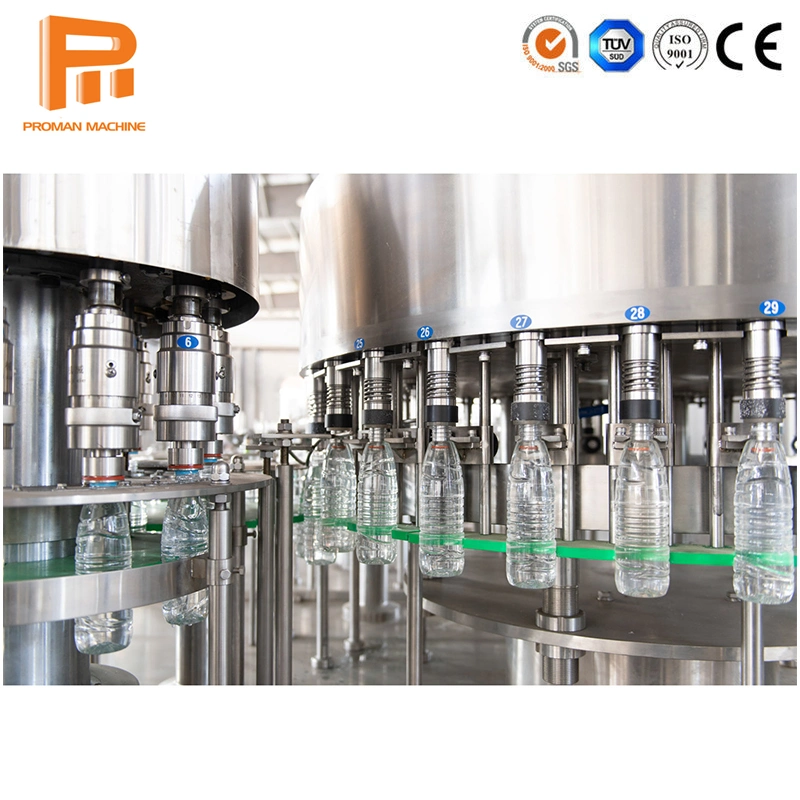 Rotary Automatic Carbonated Beverage Water Bottling System Machine for Coca Cola Filling Line Plant