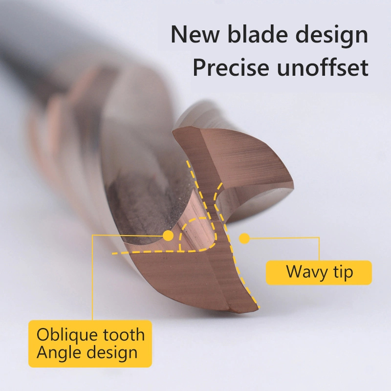 OEM Ustomized 0,5-1,5mm 2 Flöte Wolfram Micro Bohrer Bits Hartmetall Drilling Drehen