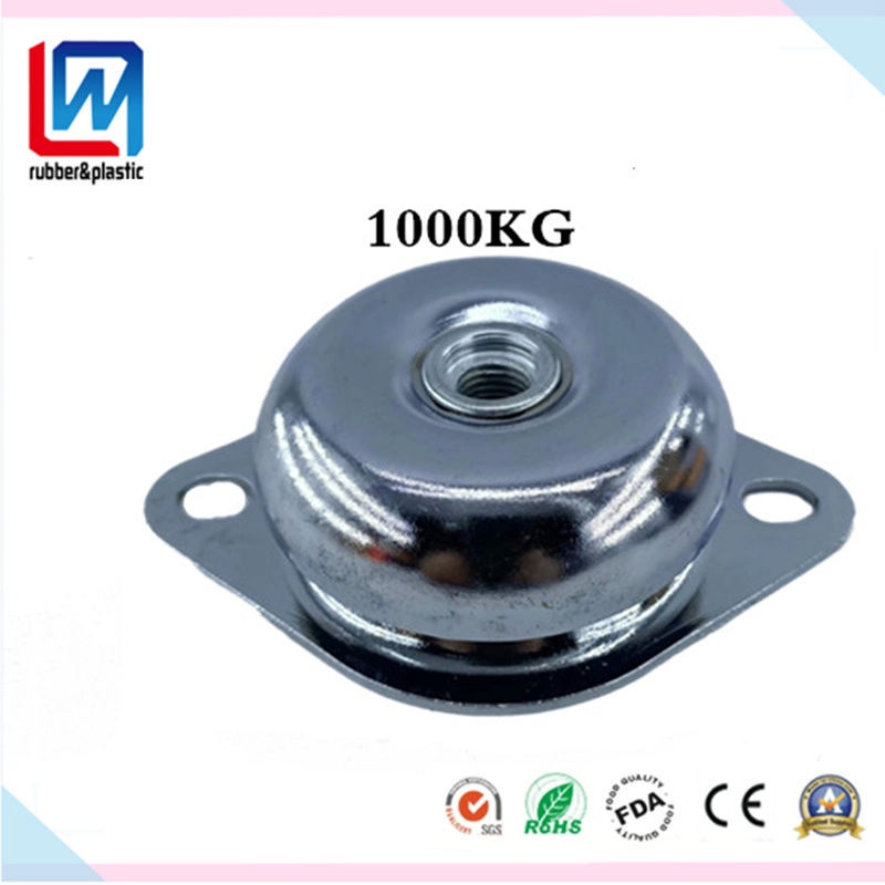 200kg, 400kg 600kg 800kg Rubber Metal Part Rubber Mounting for Machinery, Auto