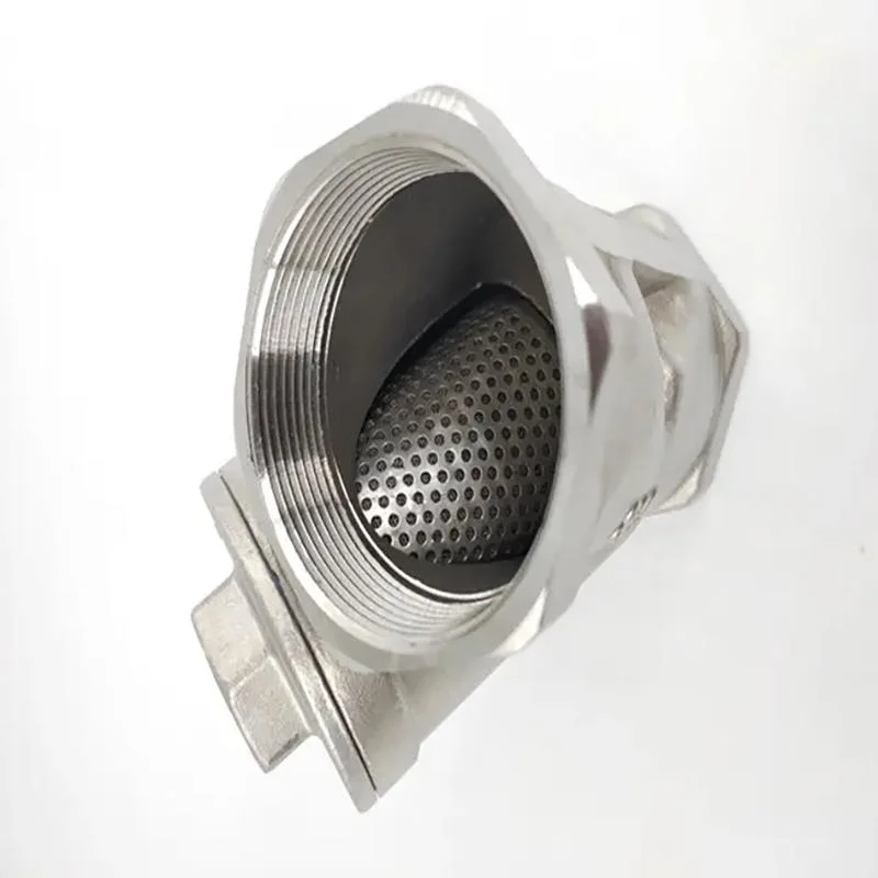 Customizable Stainless Steel Y Shaped Pipe Filter Stainless Steel Sanitary Y Type Threaded Strainer