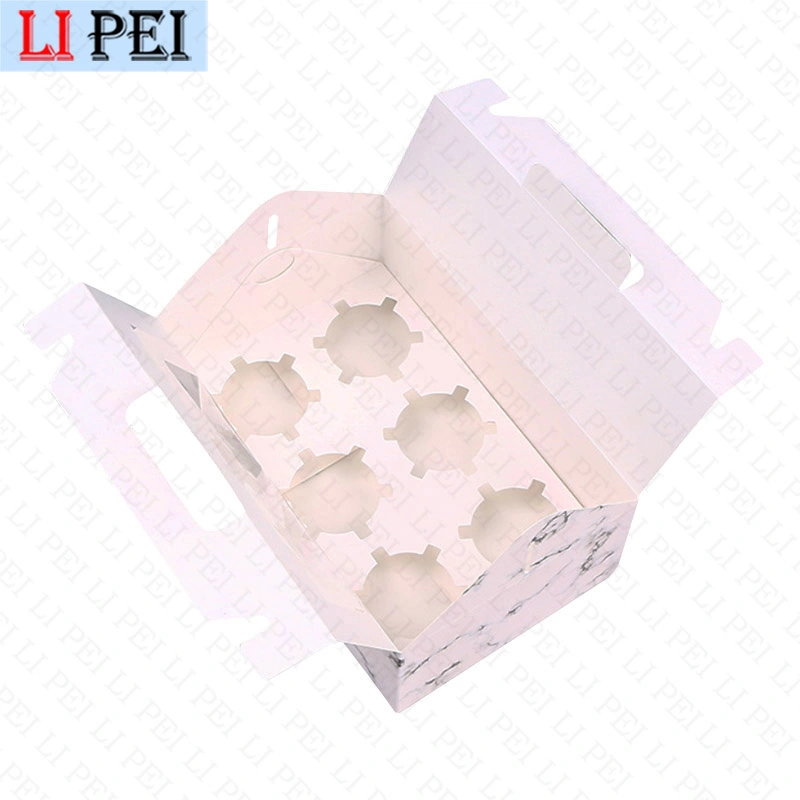 China Made Sweet Foldable Cup Cake Paper Box