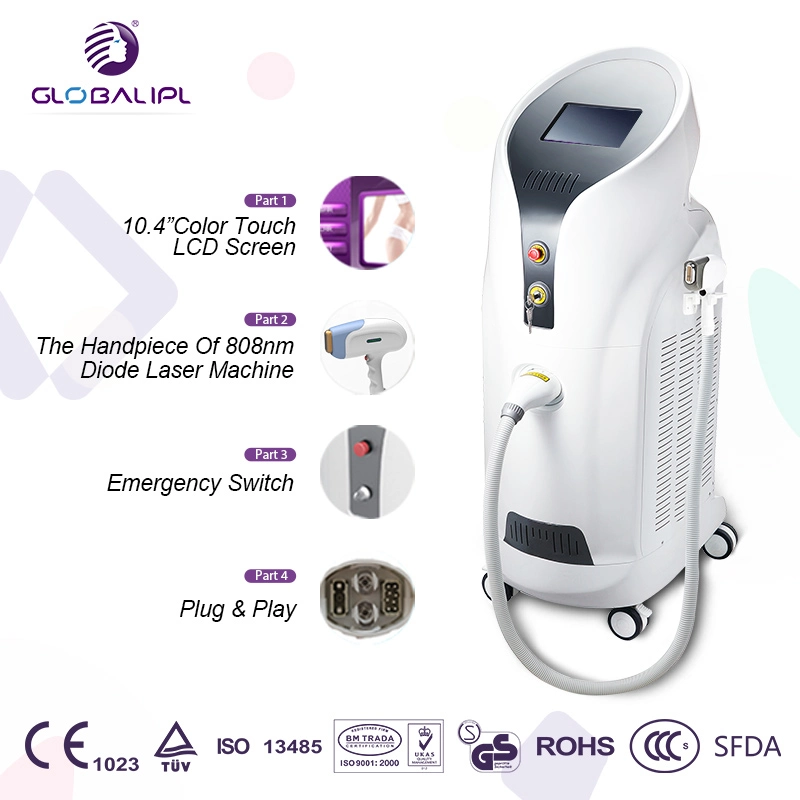 Professional Factory Price 808nm Diode Laser Hair Removal Beauty Equipment