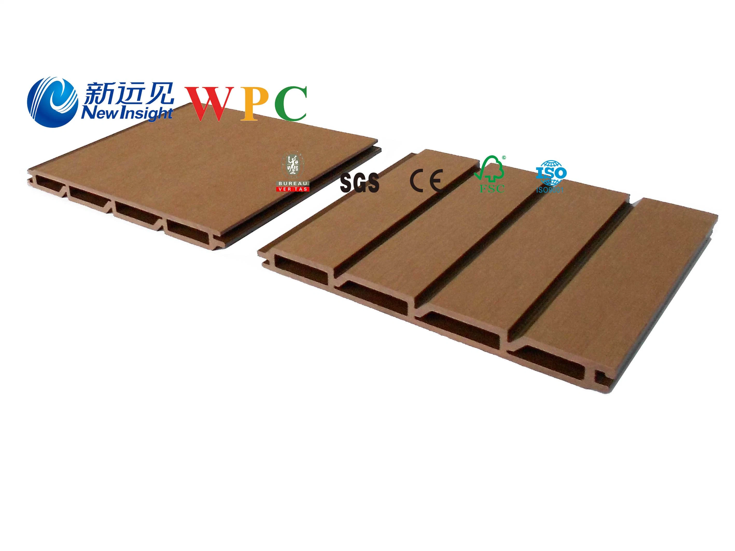 Maintenance-Free Wood Plastic Composite WPC Wall Panel