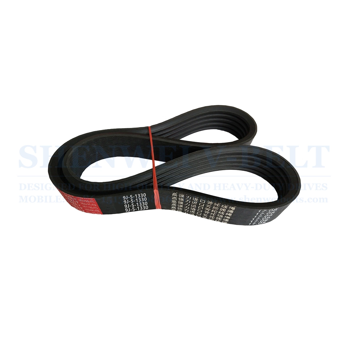 World Ruilong Harvester Rubber V Belt 9j-4-1600