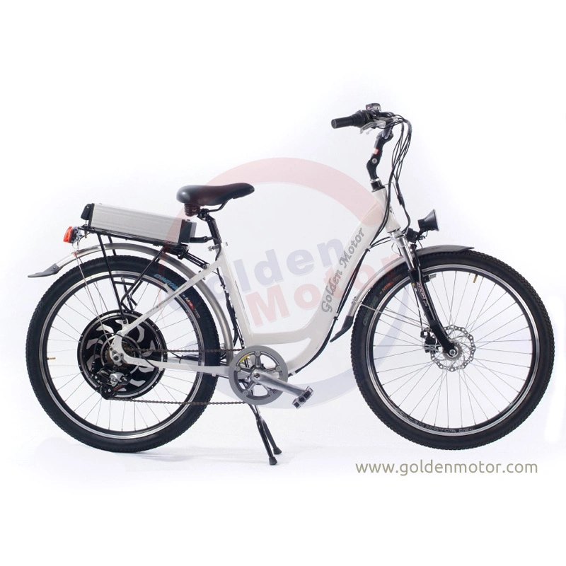 World Best Electric Bike From 500W -1500W with CE Proved BLDC Motor /6 Speed Tourney&reg; Derailleur & Shifter System//Front & Rear Disc Brake System /