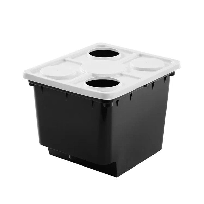 Rectangular Plastic Anti-UV Dutch Bato Bucket PP Pipe Indoor Growing Hydroponic System