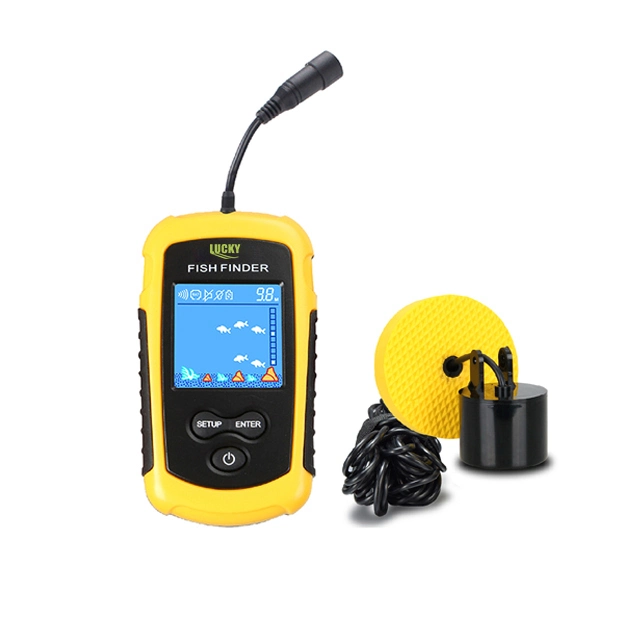 Lucky Fish Finder Echolotaufnehmer Fish Finder FF1108c-T