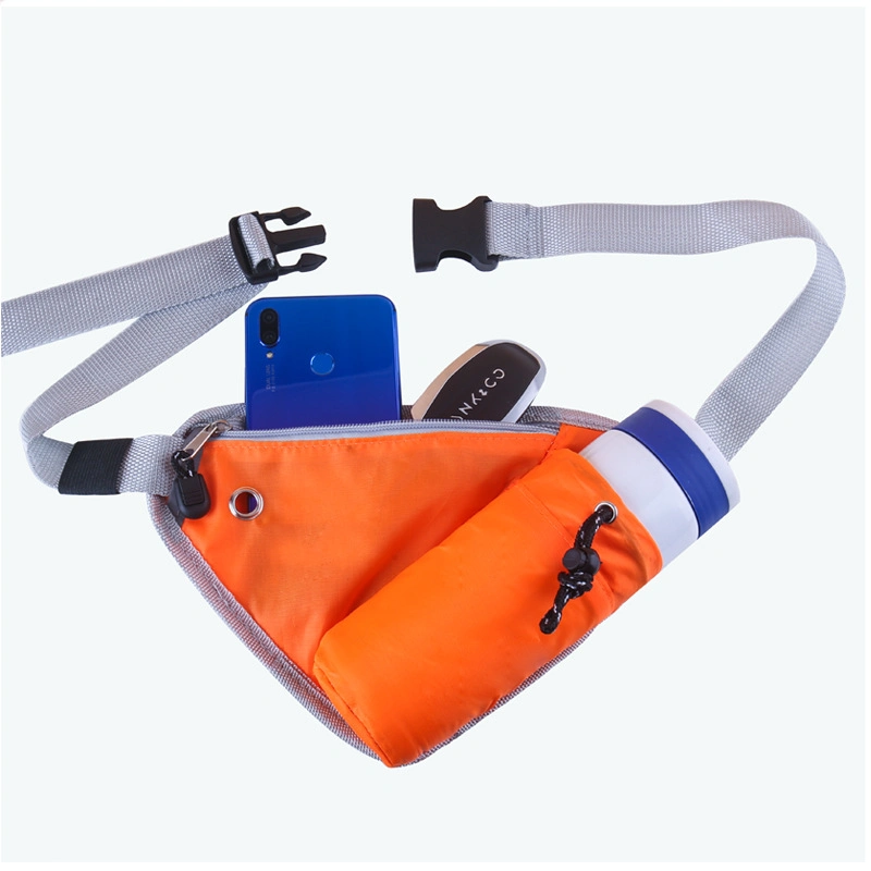 Fashion Bag Travel Waist Belt Bag with Bicycle Water Bottle Holder Cooler Bag