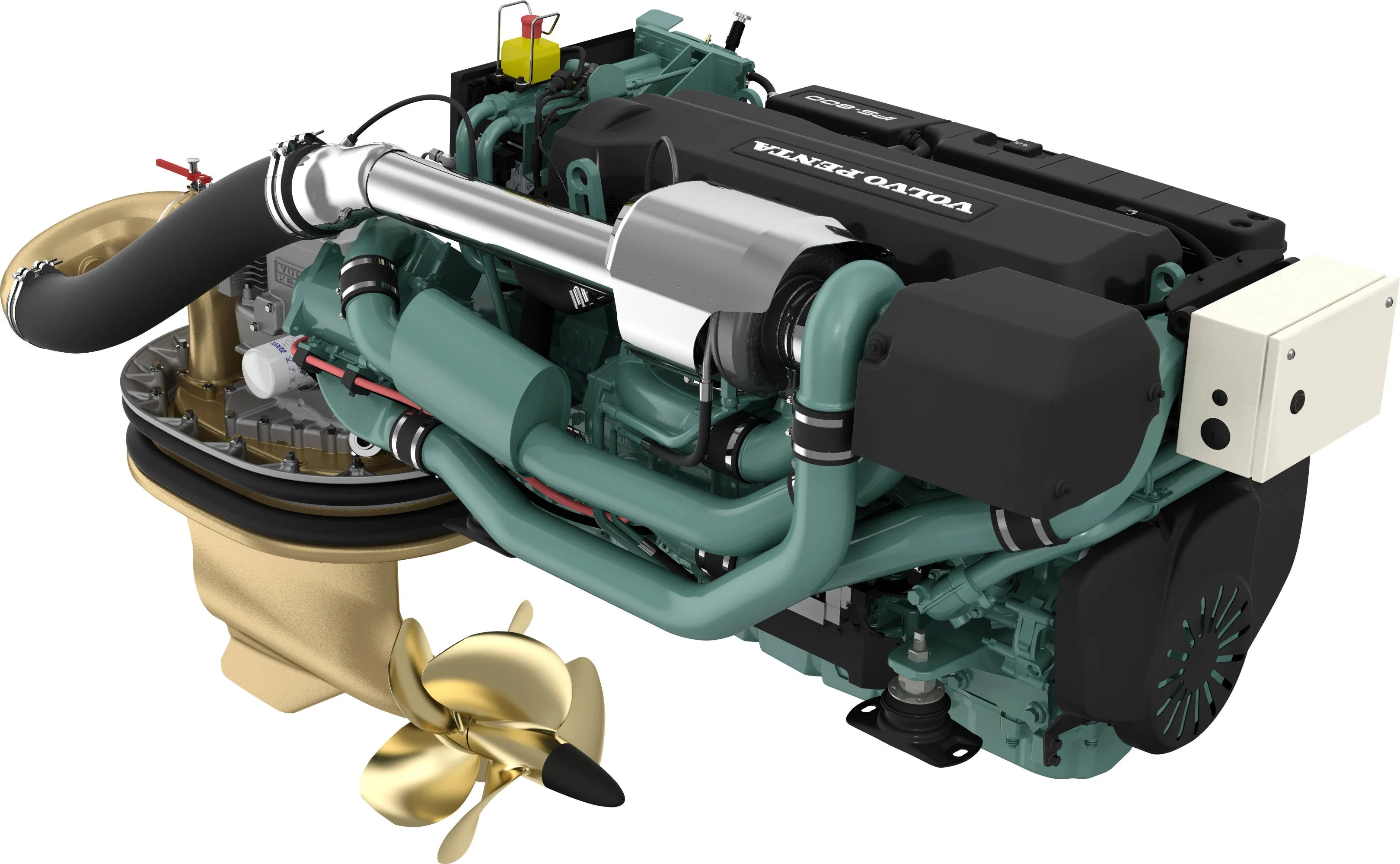 2022 Suecia original Penta IPS Marine Commercial Inboard Diesel Engine Para la venta