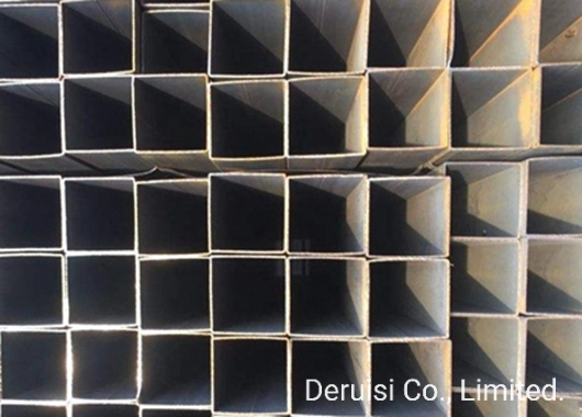 Square Rectangular Welded Carbon Steel Pipe Tube ERW SSAW LSAW ASTM A53/API 5L Gr. B Sch40 Sch80