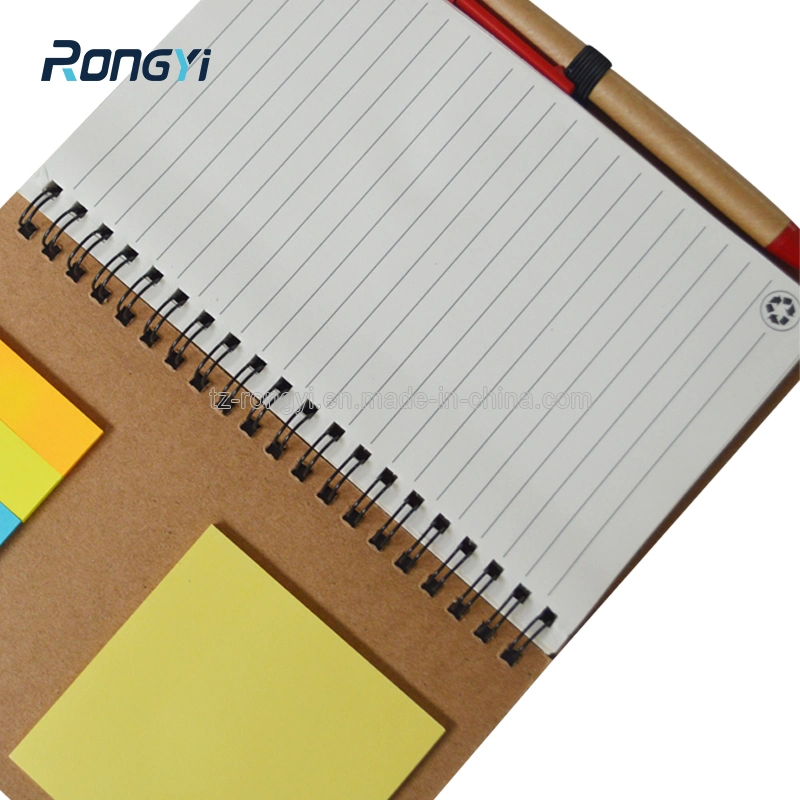 Office Stationery Student Using Kraft Paper Sticky Notepad