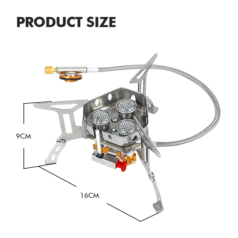 Randonnée Camping Mini cuisinière pique-nique cuisson Camping cuisinière à gaz