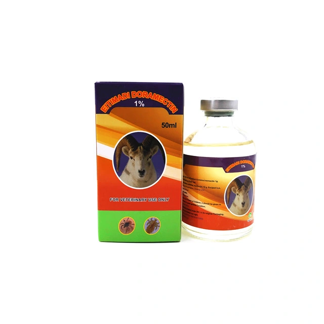 Iverm Injection Veterinary Medicines Injection Cattles Medicine Manufacturer GMP Level Good Quality