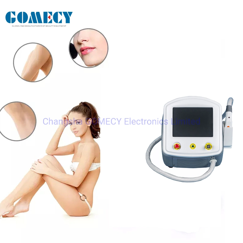 Gomecy Mini 3 in 1 755 808 1064nm Diode Laser Hair Removal Machine