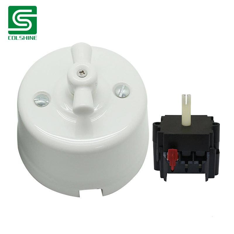 Trusted Ceramic Porcelain Wall Switch 250V Electric Switch