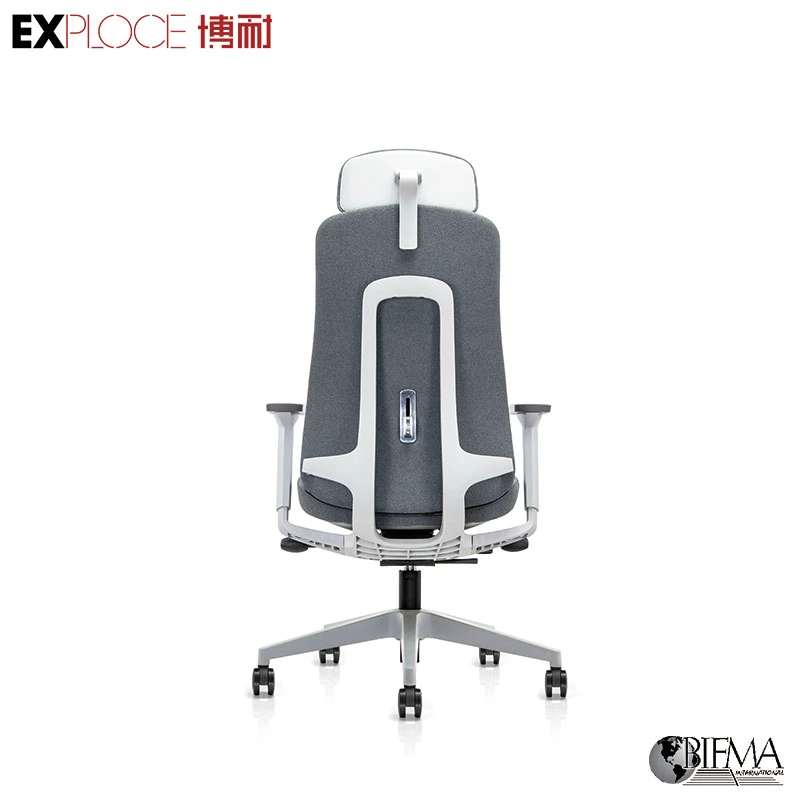 Trabajo Ejecutivo Sillón ergonómico giratorio de alta visitante sillas de oficina de malla completa