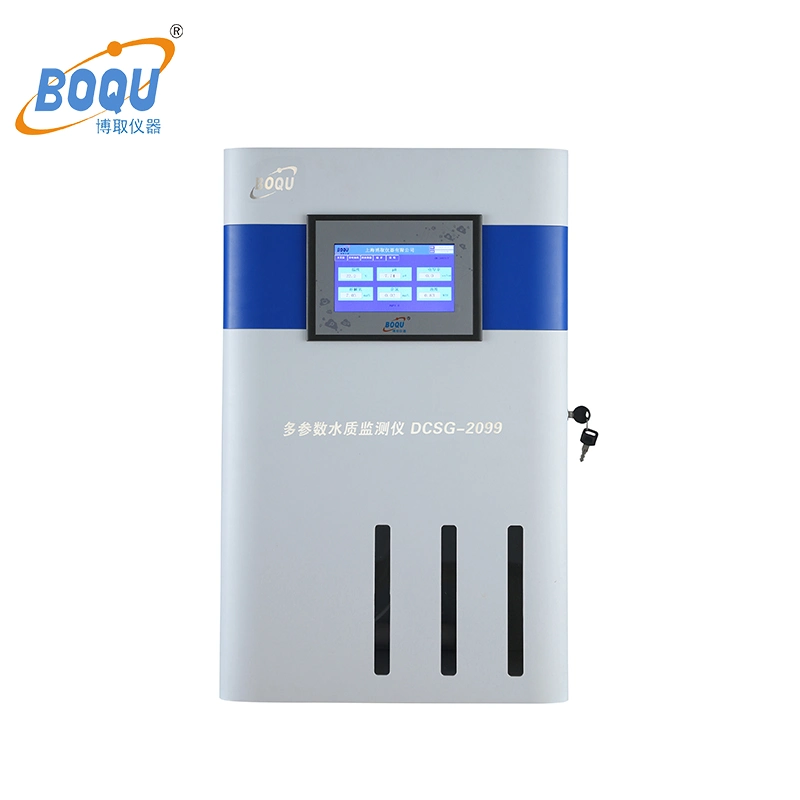 Boqu Dcsg-2099 medir el pH/ORP/Do/EC/TDS/turbidez/cloro residual de agua potable y limpia la aplicación de agua Multi-Parameters Analyzer