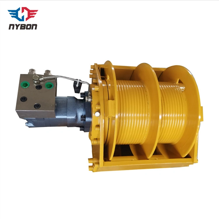 Small Light Duty 1t Hydraulic Winch for Lifting