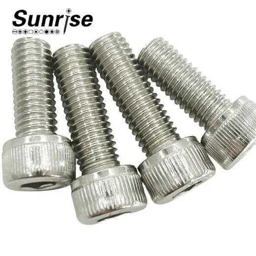 Hexagon Socket Screw Knurling Machine Screw Cylindrical Head Bolt