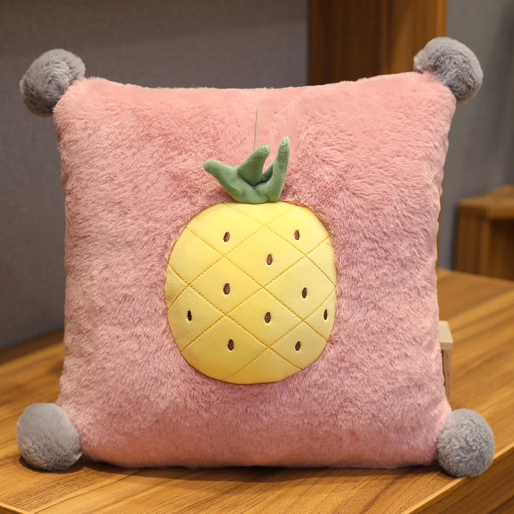 Lovely Fruit Pillow Toy Manufacturer Stuffed Pillow OEM Wholesale/Supplier Cushion ICTI Gift Popular Halloween Thanksgiving