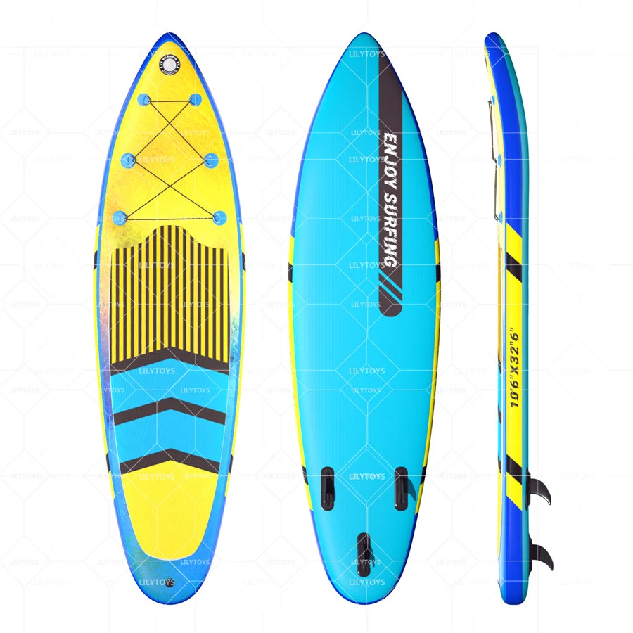 En Stock Stand Up Paddle Board inflables Junta inflables Todo listo para el envío de tabla de surf Sup baratos conjunto completo de venta al por mayor