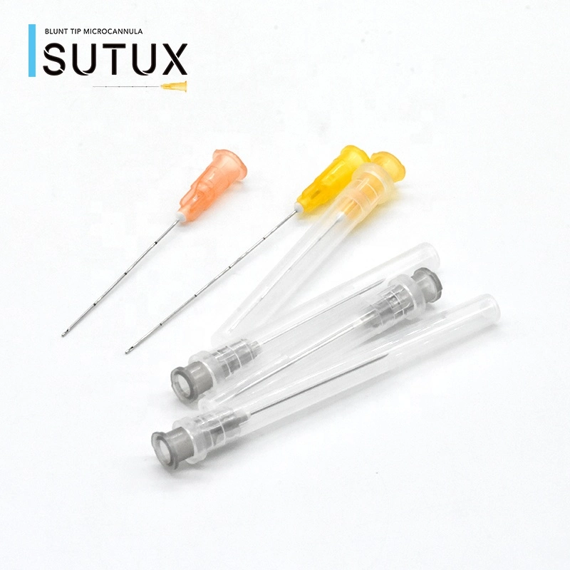 Sutux Manufacture Filler Injection Blunt Micro Canula Needle Injection with High quality/High cost performance 