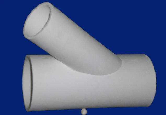 Engineering Alumina Oxide Ceramic Bend Tube Lining with Costmized Degree