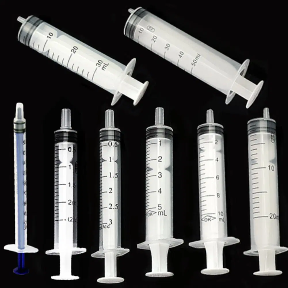 3 Part 2 Part Luer Slip/Lock Safety Plastic Syringe with Needle CE ISO